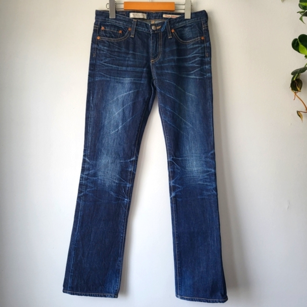 AG Adriano Goldscmted The kiss slim straight leg dark wash jean Size 27